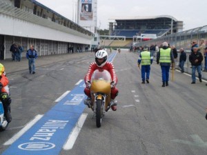 Helmut Dähne auf BMW