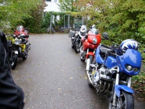 Startaufstellung Herbstausfahrt